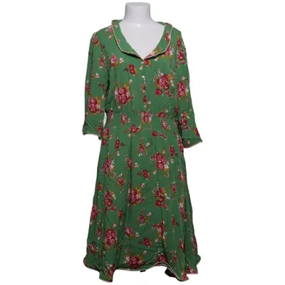Dress (Green, Red, White) from Blutsgeschwister Polyester, Viscose