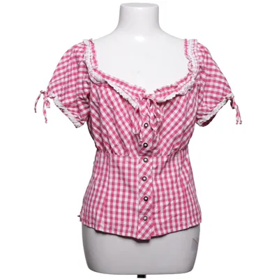 Dirndl blouse (Rood, Wit) van Stockerpoint Katoen, Polyester