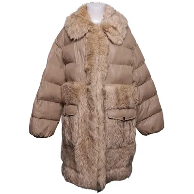 Manteau d'hiver (Beige, Vert) de Urbancode Acrylique, Polyester