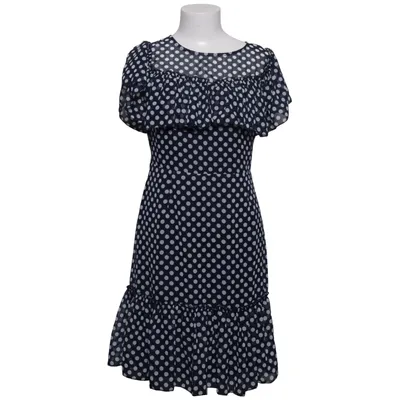 Dress (Blue, White) from B&S Polyester, Viscose