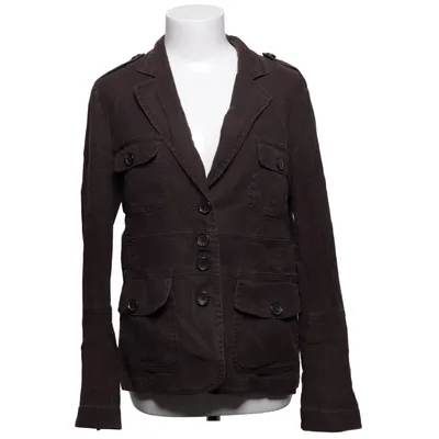 Blazer (Brown) from Rosner Cotton, Elastane, Linen