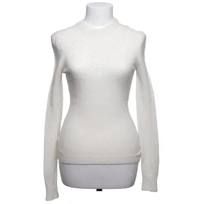 Pull-over (Blanc) de Balzac Paris Laine d'alpaga, Polyamide