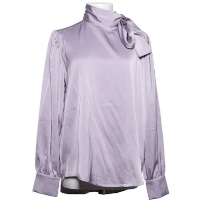 Pussy bow blouse (Purple) from Veronica Virta