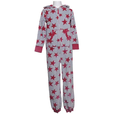 Freizeit Overall (Grau, Rot) von Sleepwear by Ellos Baumwolle, Polyester