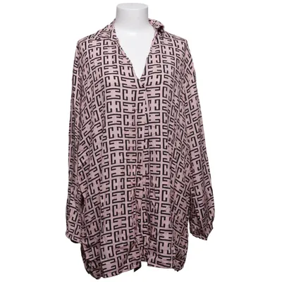Blouse (Pink, Black, White) from Cat & Co Cotton, Tencel