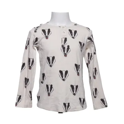 Långärmad t-shirt (Beige, Svart, Vit) från Mini Rodini Ekologisk bomull