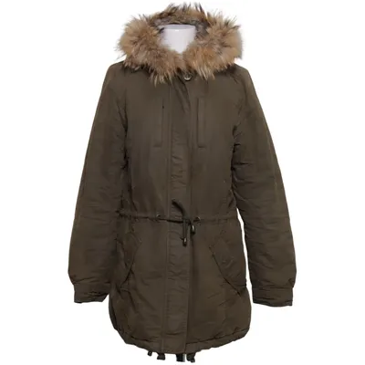 Parka (Green, Orange) from IQ+ Berlin Cotton, Polyamide, Polyester, Viscose