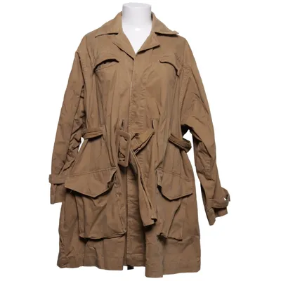 Frakke (Brun) fra H&M Studio Bomuld, Uld