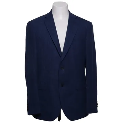 Blazer (Blå) fra Long Island Acetat, Elastan, Linned, Polyester, Uld