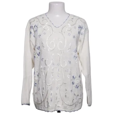 Sweater (Hvid, Blå) fra Casual Selection Bomuld