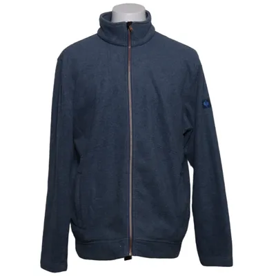 Fleece jacket (Blue) from Engelbert Strauss Polyester, Wool