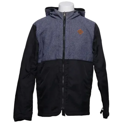 Winter jacket (Black, Blue) from Originals Polyester, Wool