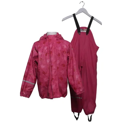 Regenkleding (Roze) van Caretec Polyester, Polyurethaan