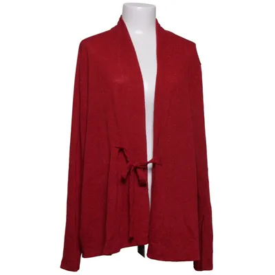 Wrap cardigan (Red) from MyWear Woman Elastane, Metallic fiber, Polyester, Viscose