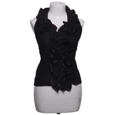 Halterneck top (Sort) fra New Look Bomuld
