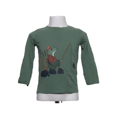 Långärmad t-shirt (Grön) från Lindex Kids Bomull