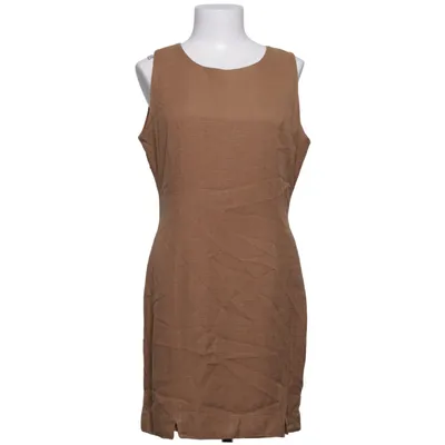 Dress (Brown) from Jürgen Michaelsen Cotton, Linen, Polyester, Viscose