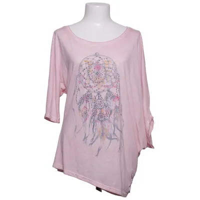 Top (Pink, Multicolored) from Mogul Polyester, Viscose