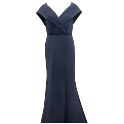 Aftonklänning (Blå) från Jarlo Elastan, Polyester