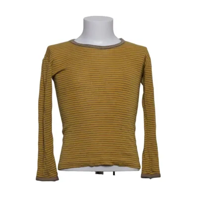 Långärmad t-shirt (Gul, Grå) från Engel Silke, Ull
