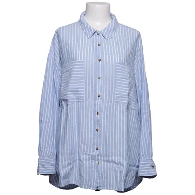 Chemise (Bleu, Blanc) de F&F Lin, Viscose