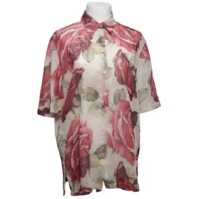 Chemise à manches courtes (Beige, Rouge, Vert) de Nadine H Polyester