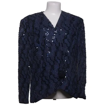 Cardigan (Blauw, Zwart) van Gina Bacconi Acetaat, Polyester, Viscose