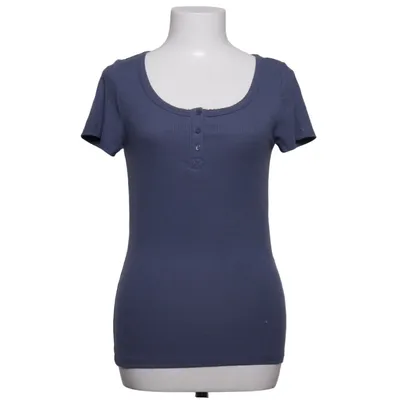 Henley shirt (Blauw) van Hunkemöller
