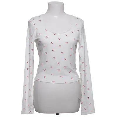 Lange mouwen shirt (Wit, Rood, Groen) van TW Katoen, Elastaan, Modal