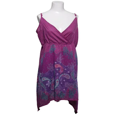 Kjole (Lilla, Pink, Flerfarvet) fra Flame Polyester