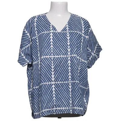 Top (Blå, Hvid) fra Marimekko x Uniqlo Bomuld