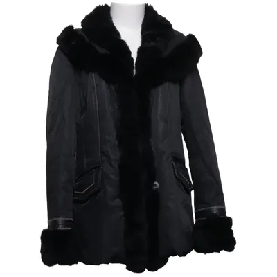 Vinterkappa (Svart) från Alexandra Bomull, Polyamid, Polyester