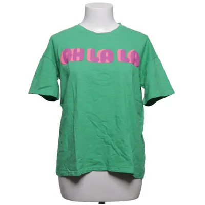 T-shirt (Groen, Roze) van In April 1986 Katoen