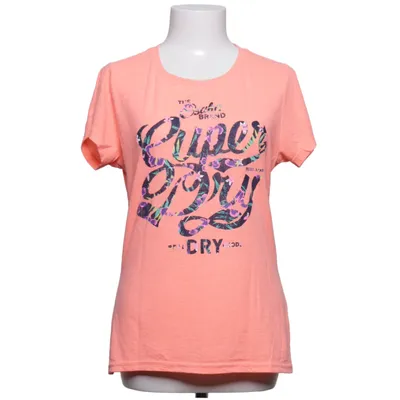 T-shirt (Orange) från Superdry Bomull, Polyester