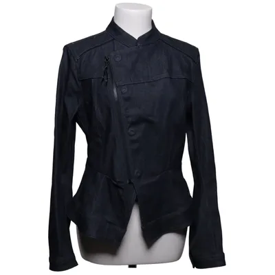 Jeansjacka (Blå) från G-Star Bomull, Elastan, Skinn, Polyester