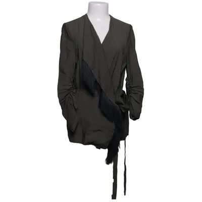 Wrap cardigan (Green) from Amitié Polyester, Viscose