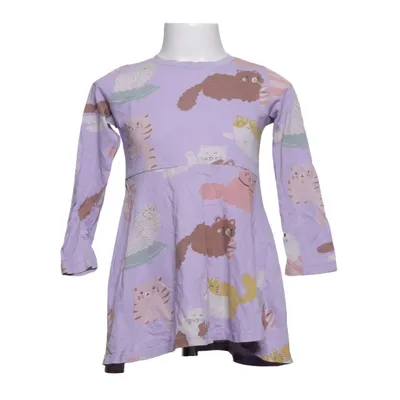 Dress (Purple, Multicolored) from Lindex Kids Cotton