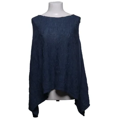 Poncho (Blå) från Mariedal Design Ull