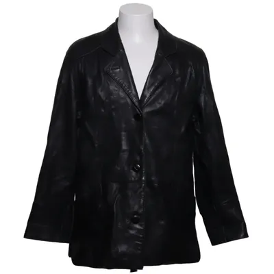 Blazer en cuir (Noir) de Vision Cuir