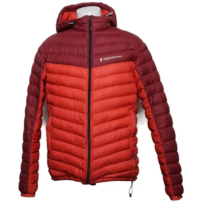 Dunjakke (Rød) fra Peak Performance Dun, Polyamid