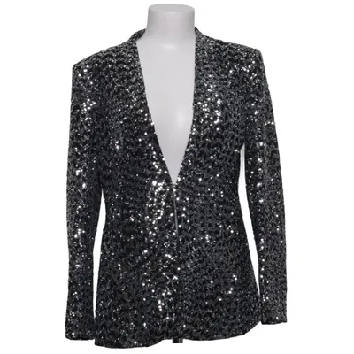 Blazer (Zilver, Zwart) van Zara Acetaat