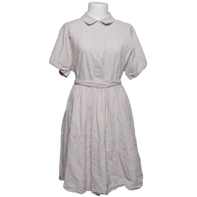 Skjortklänning (Beige, Vit) från DKNY Bomull