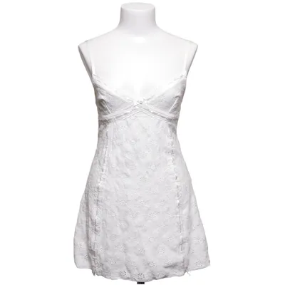 Klänning (Vit) från Urban Outfitters Bomull, Elastan, Polyester