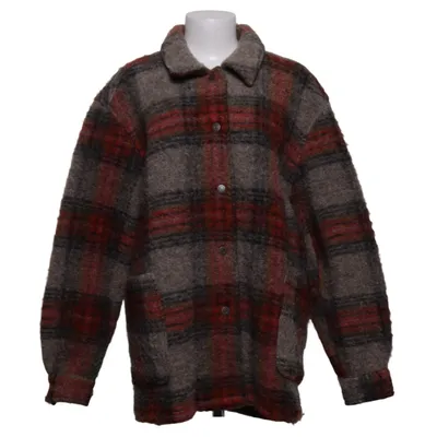 Oberhemd (Grau, Rot, Mehrfarbig) von American Vintage Polyester, Wolle