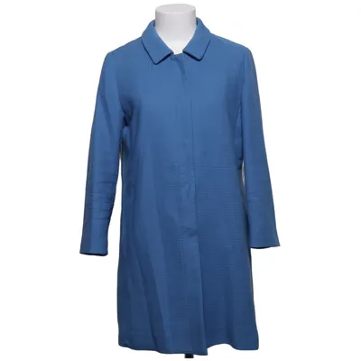 Coat (Blue) from United Colors of Benetton Cotton, Polyester