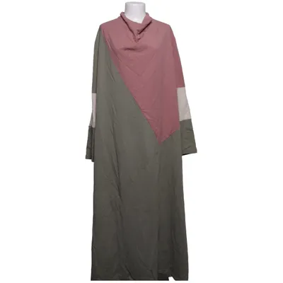 Långklänning (Grön, Rosa, Beige) från Pure by Ulla Popken Elastan, Ekologisk bomull