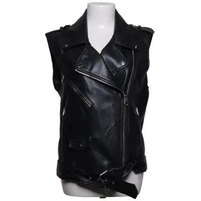 Bikervest (Sort) fra Pull & Bear