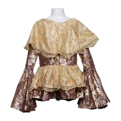 Fancy dress (Gold, Purple)