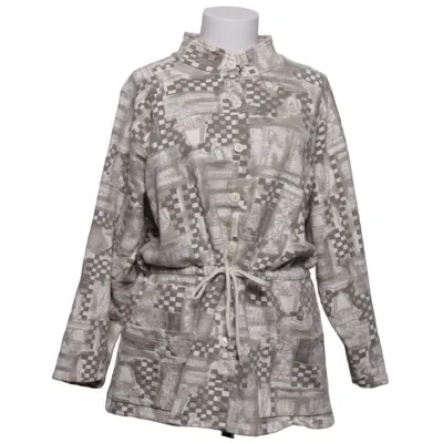 Cardigan (Gray, White, Multicolored) from Boutique Cotton