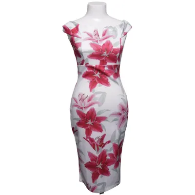 Klänning (Vit, Rosa, Grön) från Diva Elastan, Polyester